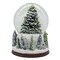 Kurt Adler 100MM Wind-Up Musical Santa with Christmas Tree Water Globe